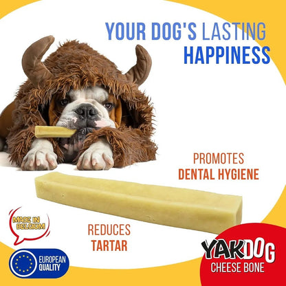 YAKDOG Cheese Sticks for Dogs Long Lasting Chew Treats 100% Natural XS (5)3
