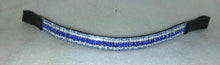 Load image into Gallery viewer, NOUVEAU bling-bling ! LOOK Designer U TRANSPARENT/Bleu/Turquoise Cristal bride
