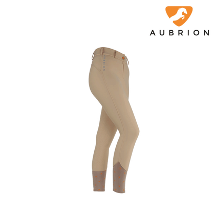 New  Aubrion Greydock Full Seat Winter Breeches Ladies Beige (8126)