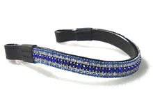 Load image into Gallery viewer, NOUVEAU bling-bling ! LOOK Designer U TRANSPARENT/Bleu/Turquoise Cristal bride
