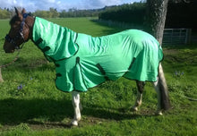 Load image into Gallery viewer, 3 DAY SALE  New Design Horse fly rug combo attached neck cover Choice of colors
