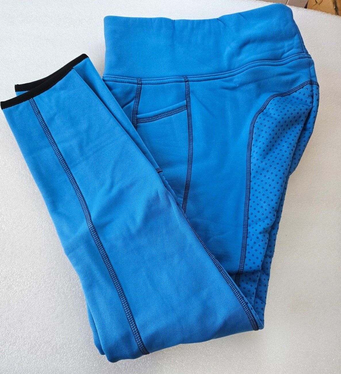 New Silicone Grip Horse Winter  Riding Leggings Tights  Phone Pocket
