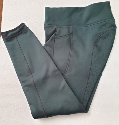 New Silicone Grip Horse Winter  Riding Leggings Tights  Phone Pocket