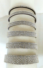 Load image into Gallery viewer, New Cwell Equine Bling! Clear Crystal Browband choice of Sizes Black/Brown sale
