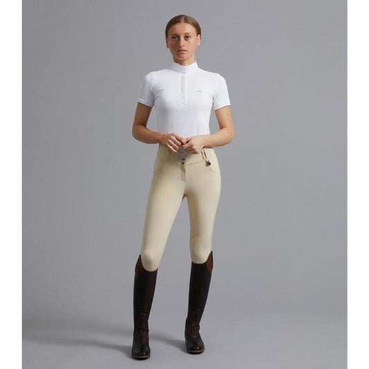 Sale Premier Equine Sophia Ladies Full Seat High Waist Riding Breeches Vanilla