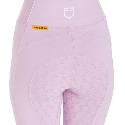 KIDS JUNIOR LEGGING EQUESTRO GRIP FULL SEAT ,LILLA (3959)