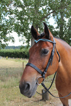 Load image into Gallery viewer, New Designer Ve Turquoise Crystal Browband  Spring Promotional offer Black
