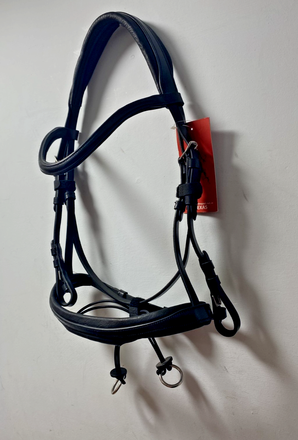 NEW English Leather BRIDLE SNAFFLE BRIDLE Full Black (13/23-24) B51