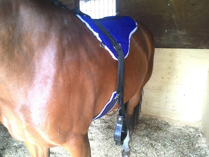 NEW HIGH DENSITY MICRO SUEDE BAREBACK PAD FREE GIRTH AND STIRRUPS SADDLE PAD