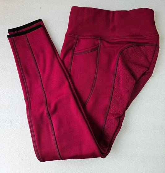 New Silicone Grip Horse Winter  Riding Leggings Tights  Phone Pocket