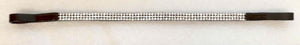 New Cwell Equine Bling! Clear Crystal Browband choice of Sizes Black/Brown sale