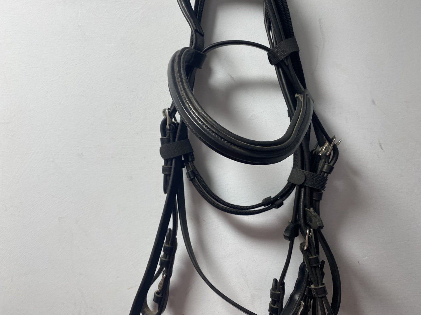NEW C.Well English Leather BRIDLE SNAFFLE BRIDLE full Black (1999) B33