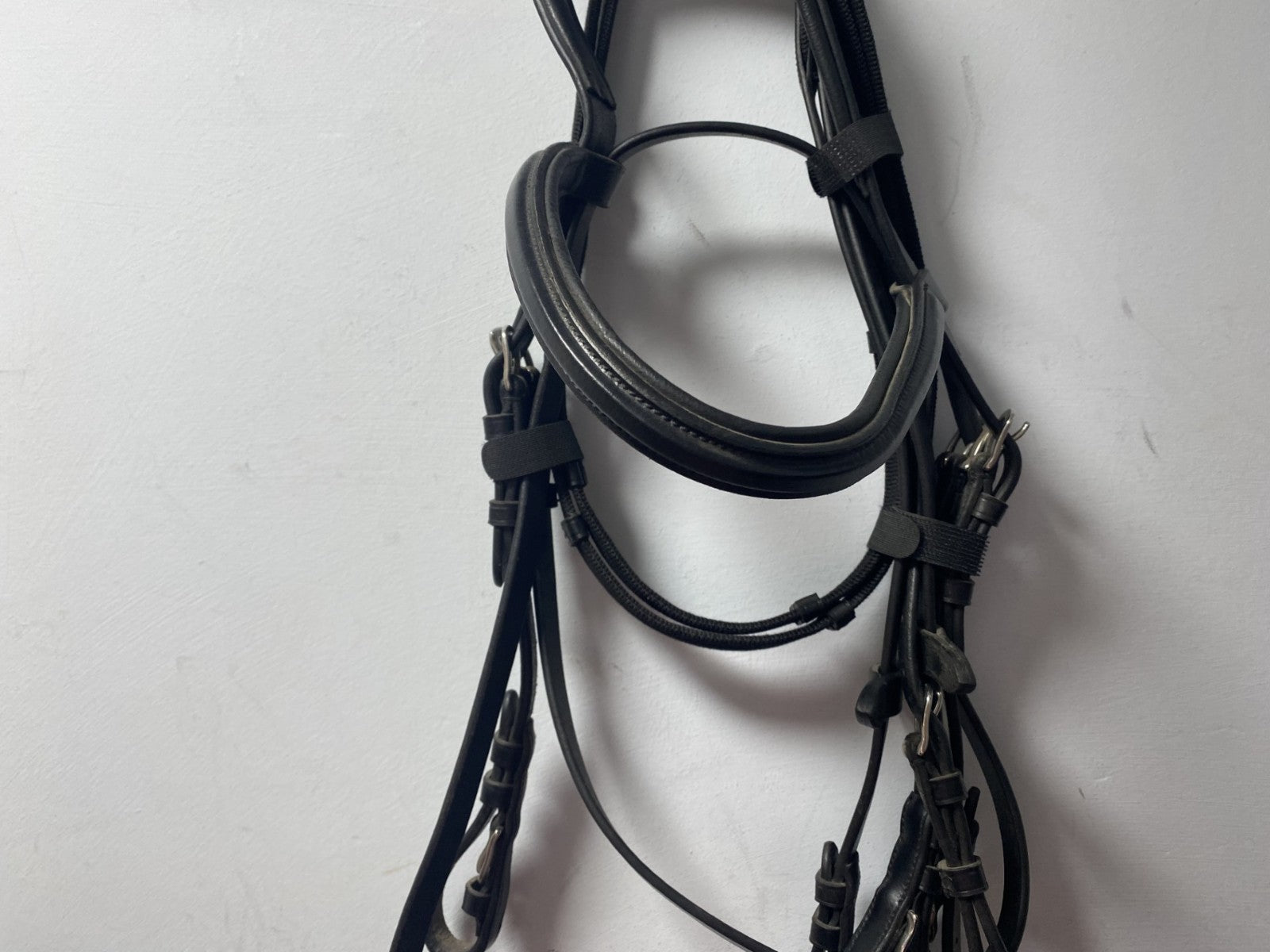 NEW C.Well English Leather BRIDLE SNAFFLE BRIDLE full Black (1999) B33