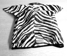 Load image into Gallery viewer, 2 DAYS SALE HORSE/COB/PONY MESH FLY MASK HOOD ZEBRA PRINT BEST SELLER  FREE P/P
