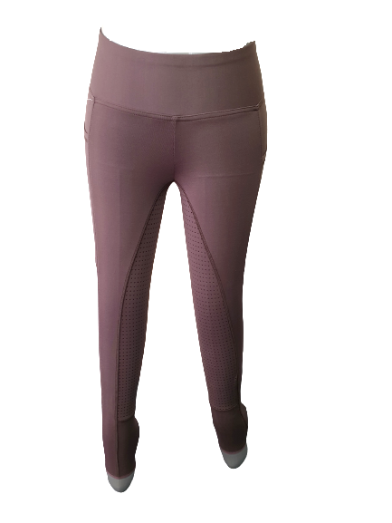 NEW Cwell Full Silicone Grip Horse Riding  Tights Breeches  Phone Pocket, Iron