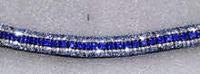 Load image into Gallery viewer, NOUVEAU bling-bling ! LOOK Designer U TRANSPARENT/Bleu/Turquoise Cristal bride
