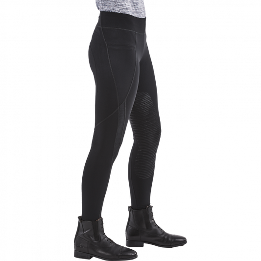 NEW BUSSE EQUESTRIAN RIDING TIGHTS AIRY BLACK (710108)