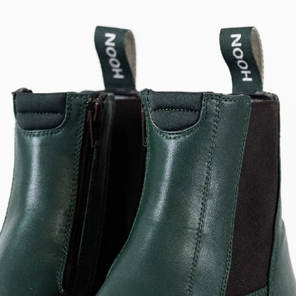 NOOH BIANCA STABLE SHOES ZIP ,WATERPROOF LADIES | DARK GREEN  UK 7 EU 41 (R4)1