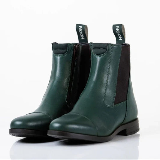 NOOH BIANCA STABLE SHOES ZIP ,WATERPROOF LADIES | DARK GREEN  UK 7 EU 41 (R4)0