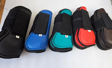 Load image into Gallery viewer, Cwell Equine Horse Support Tendon Boots 1 Pair Secure Leg Protection Jumping Riding
