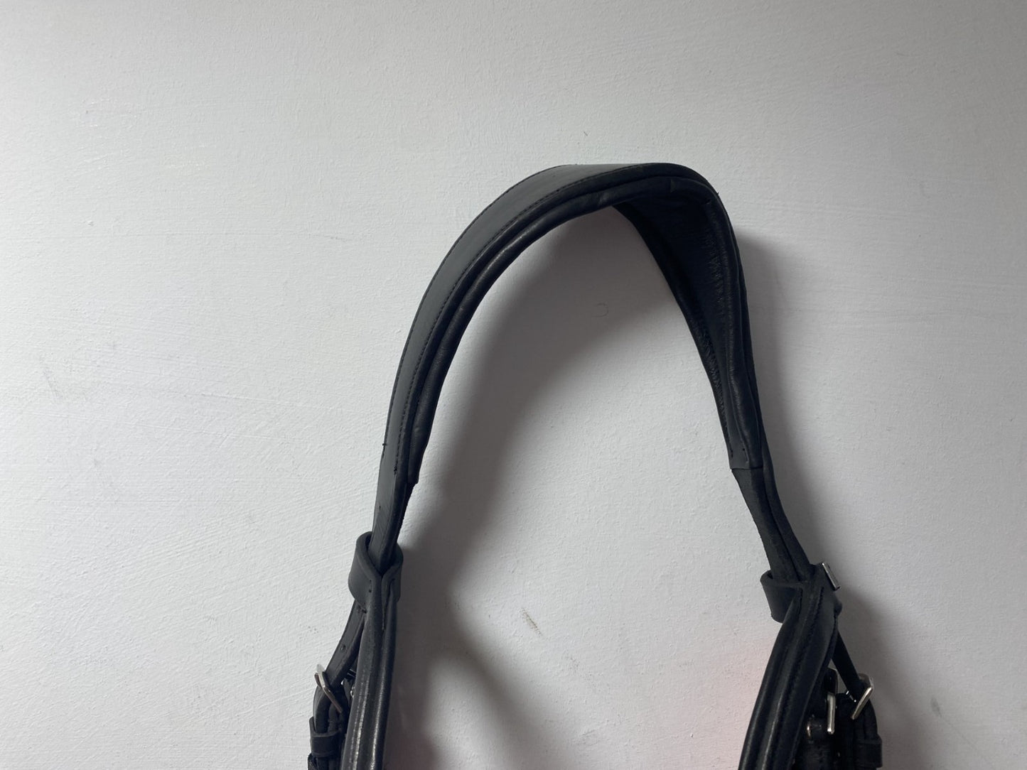 NEW C.Well  English Leather BRIDLE SNAFFLE BRIDLE full Black (1817/19-20)) B33
