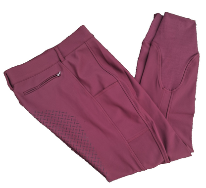 Black forest full seat breeches midseason Windsor wine,  LARGE, EU 42 (102729)R14