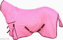 Load image into Gallery viewer, 3 DAY SALE  New Design Horse fly rug combo attached neck cover Choice of colors
