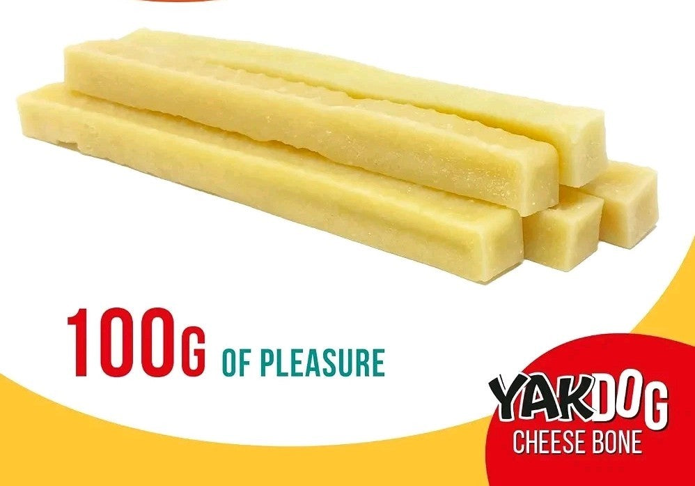 YAKDOG Cheese Sticks for Dogs Long Lasting Chew Treats 100% Natural XS (5)1