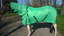 Load image into Gallery viewer, 3 DAY SALE  New Design Horse fly rug combo attached neck cover Choice of colors
