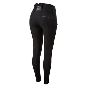 B Vertigo Natasha Womens Highwaist Full Seat Breeches Dark Grey EU 38 (36763)