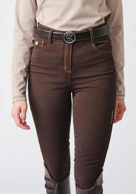 PS OF SWEDEN KHLOE BREECHES, COFFEE, UK 8  EU 36 (40001-847-036) (S2)
