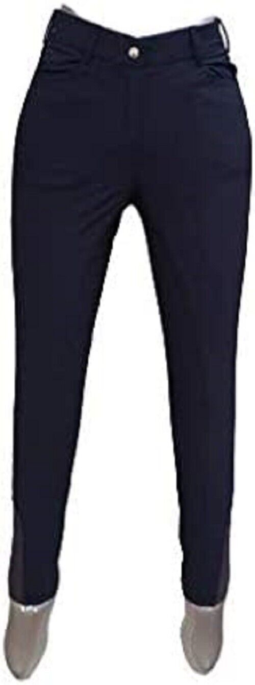 Cwell Equine Women's Full Seat Grip Silicone Riding Breeches Navy Colour