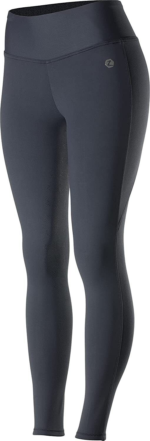Horze Women's Juliet HyPer Flex Full Seat Tights - Black  (36028)