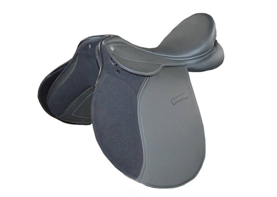 Great QUALITY Comfortable SYNTHETIC GP SADDLE CHANGEABLE GULLET BLACK  SALE