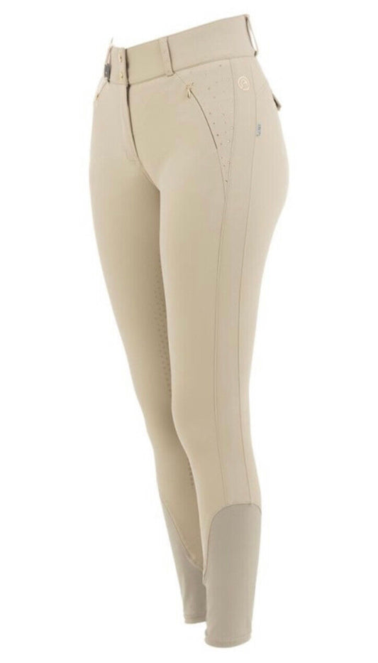 ANKY Ladies Full Silicone Grip Breeches, UK 10, EU 38, waist 26" (XR221102) (S1)