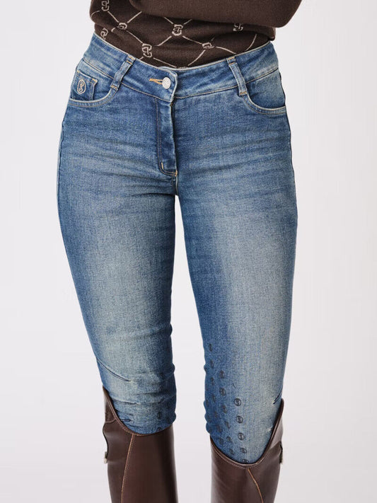 New PS of Sweden ELLIE DENIM BREECHES- Blue Denim (40008)
