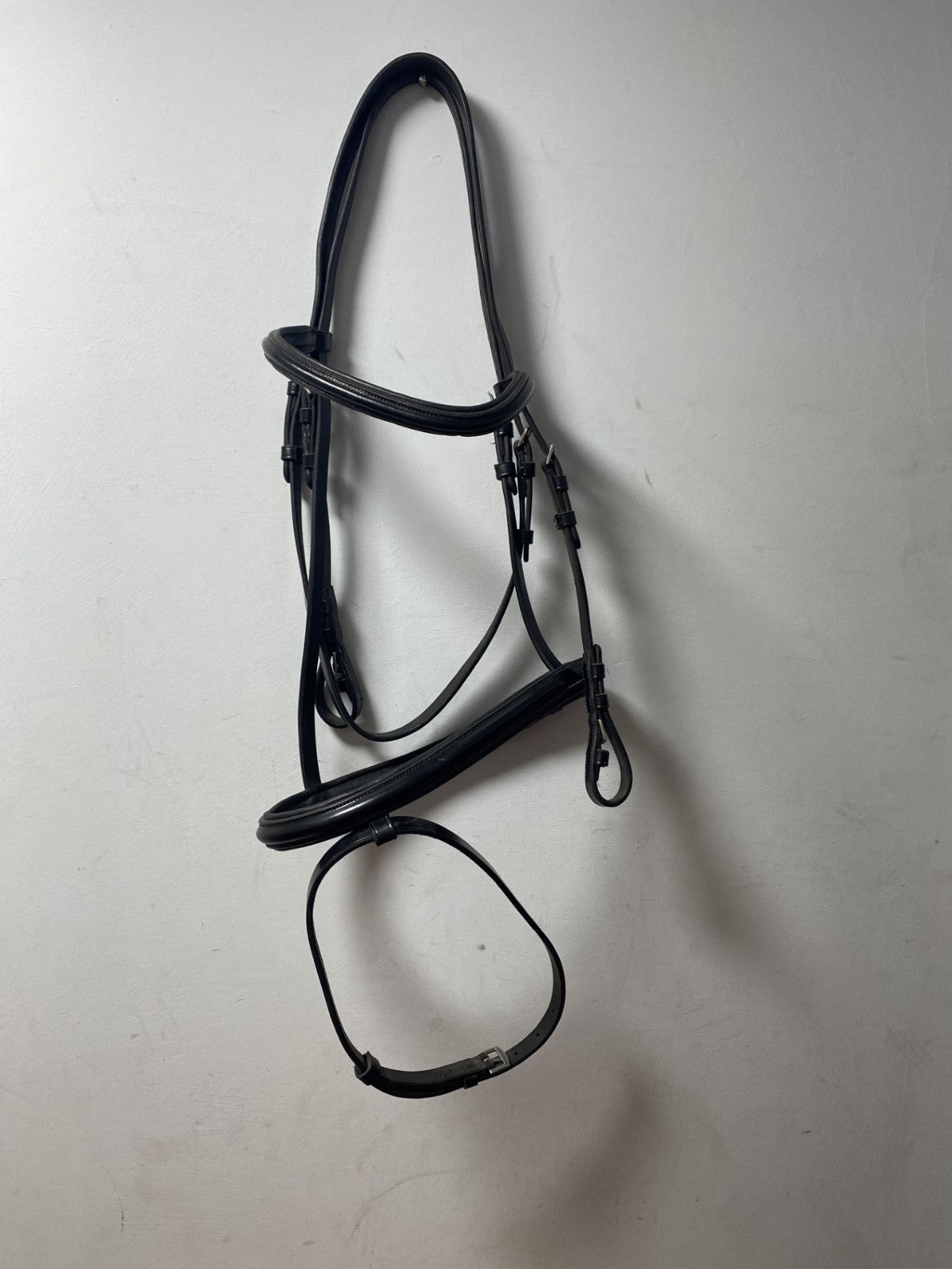 NEW C.Well English Leather BRIDLE SNAFFLE BRIDLE full Black (2000) B30