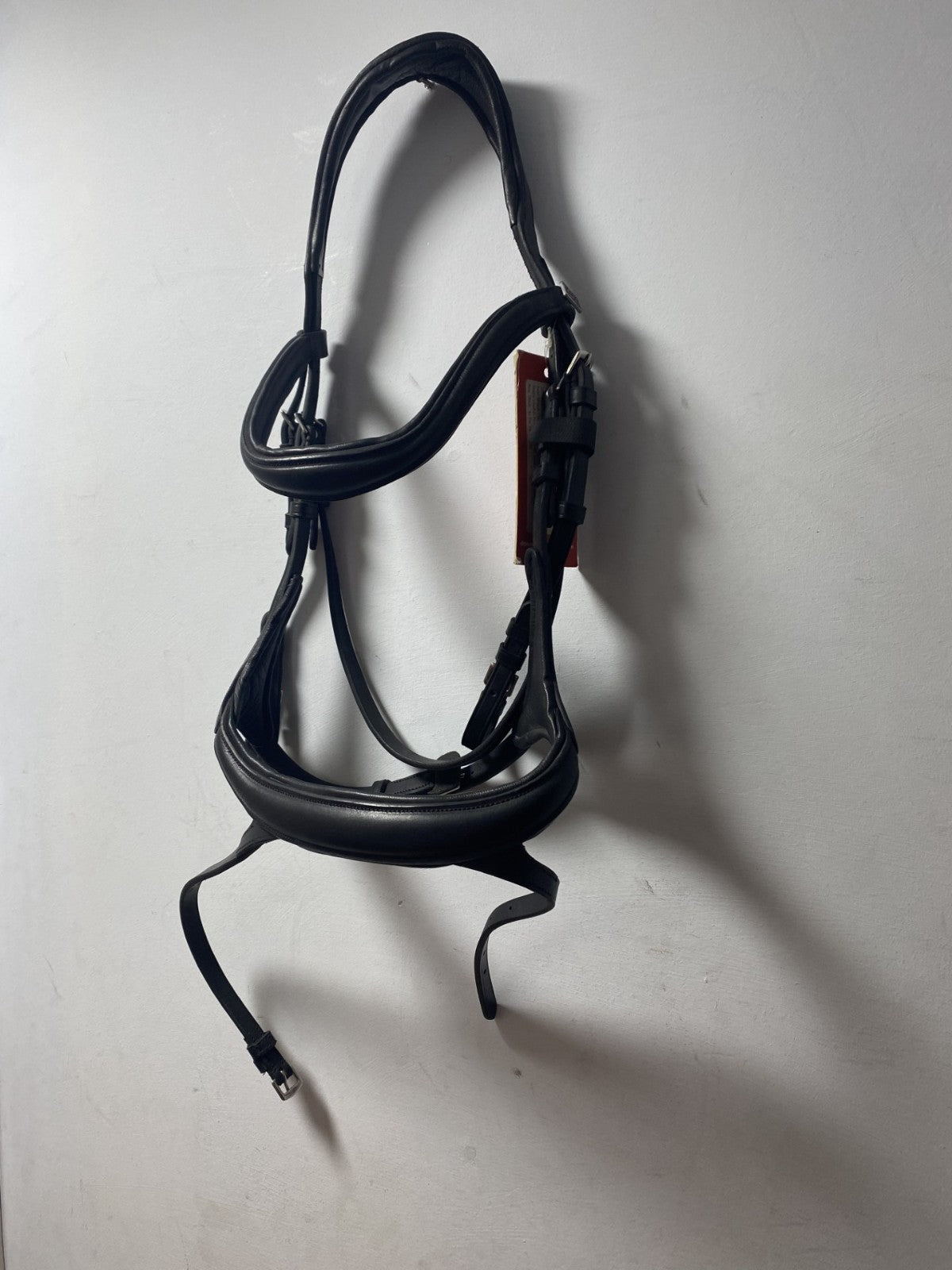 NEW C.Well  English Leather BRIDLE SNAFFLE BRIDLE full Black (1817/19-20)) B34