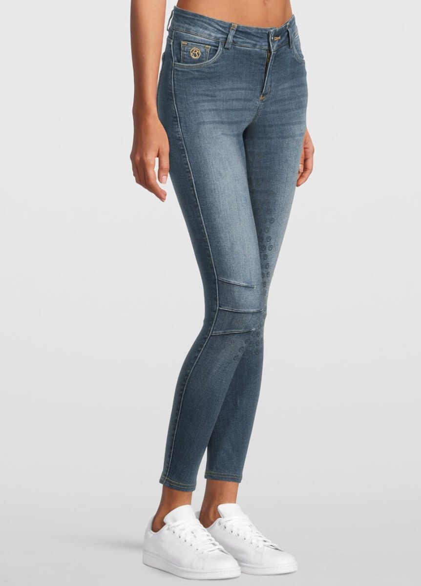 New PS of Sweden Maggie Breeches - Blue Denim (400063)
