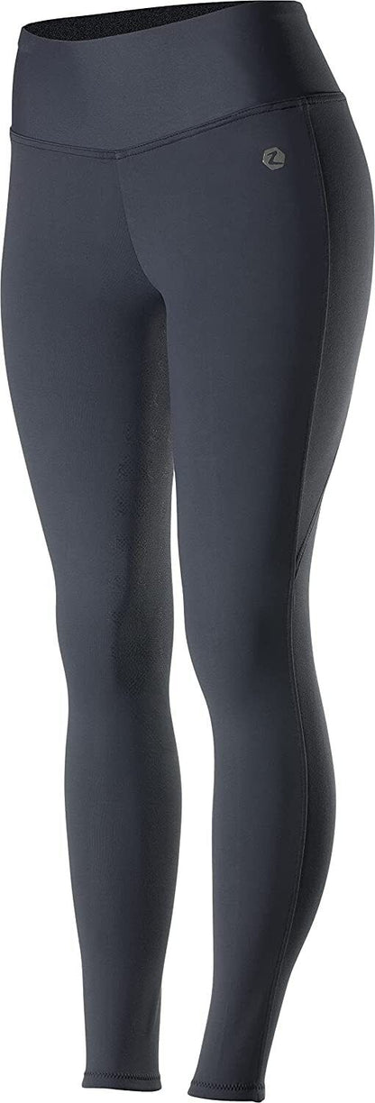 Horze Women's Juliet HyPer Flex Full Seat Tights - Black  (36028)