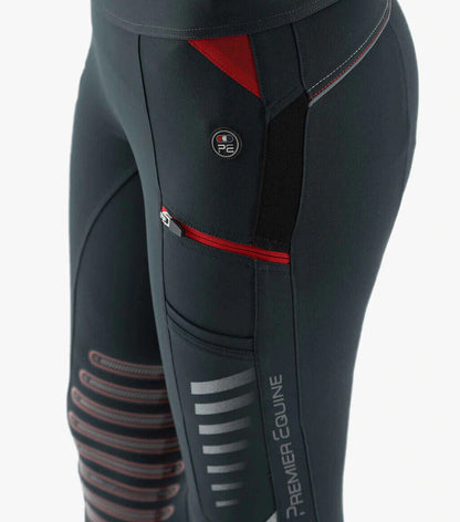 New Premier Equine Rexa Ladies Gel Knee Pull On Riding Tights Sale (4053)