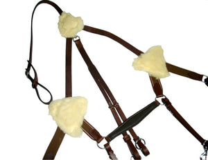 New 5 Point Breastplate + Martingale Brown, Full/Cob/X FULL
