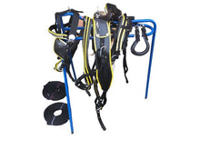 Load image into Gallery viewer, NEW Two Tone  NYLON  HORSE DRIVING CART HARNESS SADDLE BRIDLE F/C/P Black/Yellow
