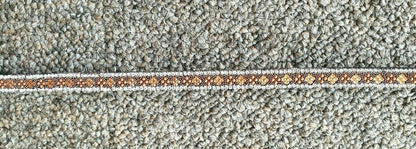Designer Crystal Reverse Browband ,Polo Leather Black Full (1060)