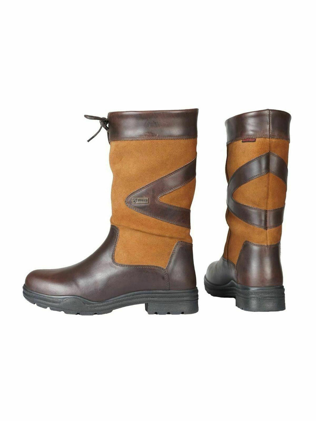 HORKA Greenwich Outdoor Boots Camel Brown Waterproof Leather Short Boots UK 6.5