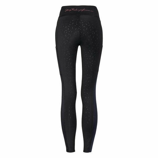 RIDE now thermal riding leggings Tights Pull On Tights UK 4 XXS EU 32  BLACK