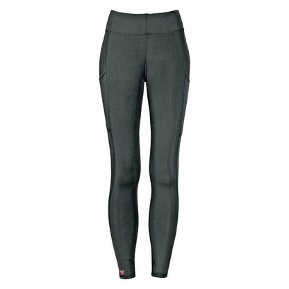 RIDE now thermal riding leggings Tights Pull On Tights UK 4 XXS EU 32  BLACK