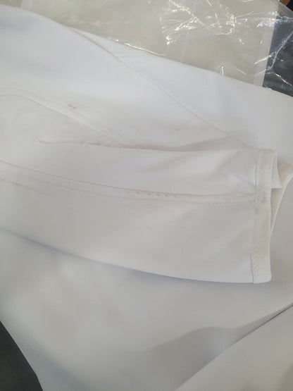Schockemohle Venus Ladies Knee Grip Breeches White EU 46,UK 34R (2161-00028)