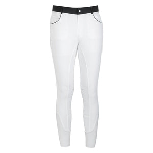 Black forest grip knee patch  MEN'S Breeches white ,SIZE- 52 (18517)