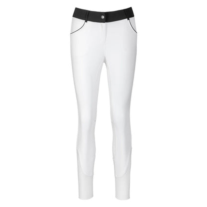 black forest grip knee patch breeches ,WHITE, X SMALL, EU 34 (18515)